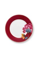 Pip Studio 51.001.584 Teller Blooming Tales dark red 21cm 1