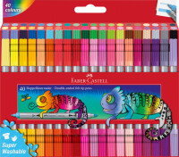 Faber-Castell 151140 Doppelfasermaler Duo sortiert /...