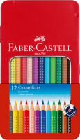 Faber-Castell 112413 Buntstifte Grip / 12St&uuml;ck