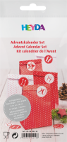 Heyda 20-3089331 Adventskalender-Set 24...