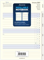 Filofax 27-15210 A5 Monatsplaner Notebook 2027